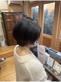 大人ショートボブ