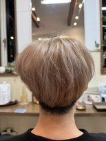 コアフィールフィス(COIFFURE fils) 新規お得クーポンあり【見附 今町】メンズハイトーンヘア
