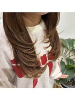 ノーブル(Nobile)&nbsp;ハッシュカット/韓国レイヤー/ザクザクレイヤー/ロングレイヤー