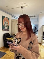 ルッツ(Lutz. hair design)&nbsp;2/12 個性的姫レイヤーカット&インナーカラー
