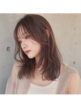 アッシュ 北千住店(Ash)の写真/人気の秘密は再現性の高い技術力!伸ばしたいけど長持ちするミディアム・ロングが好きな方からの支持アリ◎