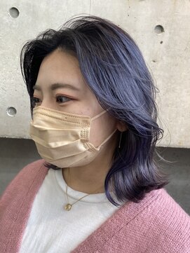 オーク 兵庫(OAK) 切りっぱなし+顔周りレイヤー