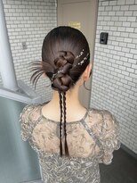 フェリーチェ 六本木店(Felice)&nbsp;カチモリ タイトヘア タイトアレンジ お呼ばれヘア 浴衣ヘア