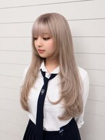 リコヘアー(LiCO HAIR)&nbsp;ダークパープル/ナチュラルショート/ミルクブラウン/夏/那覇小禄