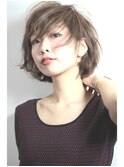 たまにはいつもと違うショートボブ