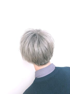 マテリアル(material) メンズカット&ケアブリーチ2回ONカラー