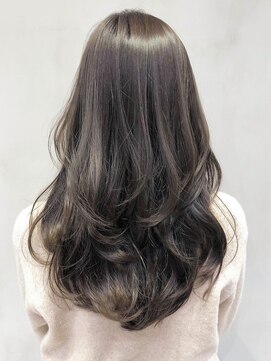 アイティー バイ アルバム 浦和店(IT by ALBUM) レイヤーアッシュ_フリンジウェーブココアブラウン_ba280211