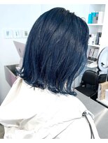 ディーカヘアーセンダイ(Di KA HAIR sendai)&nbsp;ブルー/ボブ/外ハネ/ブリーチ/ブリーチ/ロブ/オルチャン