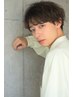 【メンズ限定♪】カット+デザインパーマ＋炭酸浸頭浴＋眉カット　15400円