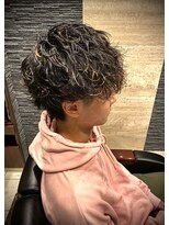 ヒロギンザ 銀座一丁目店(HIRO GINZA)&nbsp;マッシュ×ミックスパーマ