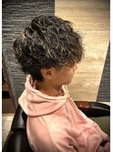 マッシュ×ミックスパーマ