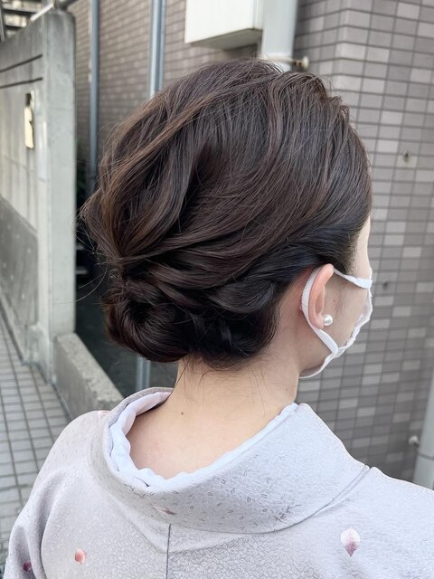 【Luccica】着物×ヘアセット