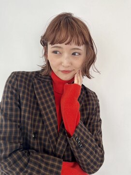 トレンチ(TRENCH) 切りっぱなしレイヤースタイル　　　　TRENCH