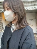 表参道roijirイヤリングカラー×外ハネボブ