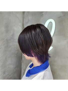 エピ(epi) ショートウルフ×インナーカラー