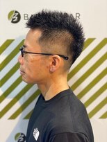 バーバーバー 四谷(BARBER-BAR)&nbsp;ソフトモヒカンスタイル