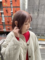 シィーム(cime) ホワイトブラウンボブ