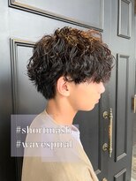 ルーツ(Roots)&nbsp;初パーマにもおすすめ！波巻きスパイラル☆