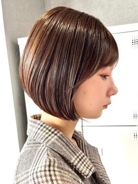 プルーヴ 秋葉原(prove) 30代40代大人女性/前髪ありショートボブ/ショートヘア/髪質改善