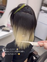 ミラ 銀座(MILA)&nbsp;乾かしただけでまとまるハイトーン縮毛矯正