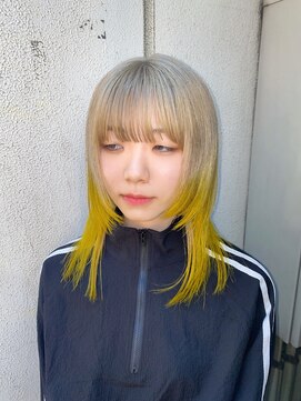 オンザ(ONTHE) wolf×blond×yellow