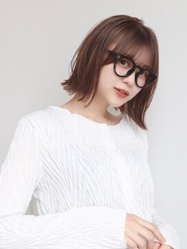 コア 表参道(COA) レイヤーカット/ウエットヘア/オリーブベージュ/表参道/表参道駅