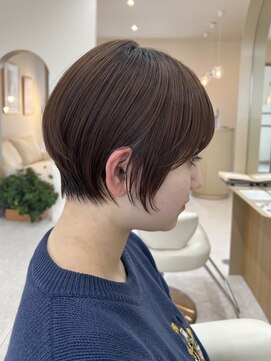 ラヴィズム 松崎店(LUVISM) ショートカット丸みショート耳掛けひし形小顔