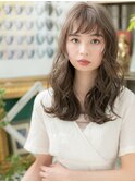 外国人風オリーブアッシュオン眉こなれロングc5志木20代30代40代