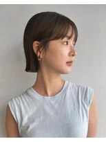 サンクス イース(SANKS . iisuu)&nbsp;ash brown ×  bob