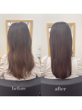 リアン 四条大宮店(Lien) 『髪質改善』ストレートエステ（縮毛矯正）（リタッチ可）