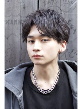 ユーフォリア 渋谷グランデ(Euphoria SHIBUYA GRANDE) マッシュ短髪ツーブロックモテる束感モテ髪イケメン黒髪ビジネス