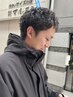 メンズカット＋パーマ＋マイクロバブルスパ　￥12000