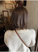 ミディアムレイヤー × オリーブグレージュ