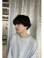 【ステップボーンカット】メンズマッシュショート