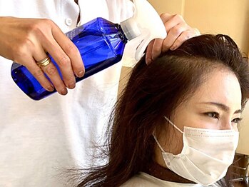 ハッチヘアー(Hacchi hair)の写真/乾燥・うねりは水分不足が原因？水分量を増やして根本改善。丁寧なマンツーマン施術で効果を実感！