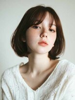 シェル 立川(shell) くびレイヤーエモージュグレージュカラーくびれショート【立川】