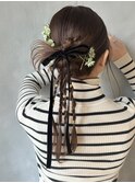 小物使いが光る上品スタイル
