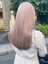 サンクマーケット 渋谷(cinq MARKET)&nbsp;渋谷ミルクティーベージュハイトーンカラーヘーゼルベージュ30代