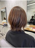 動きのある毛先が魅力◎大人カジュアルな外ハネボブ