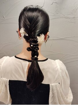 サンジュウナナドシー 大宮東口店(37.0℃) 大宮駅近◎結婚式ローポニーヘアセット