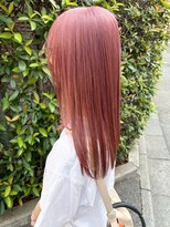 ミュラ(mulah)&nbsp;ブリーチハイトーンカラーペールピンク＊艶髪暖色カラー/明大前