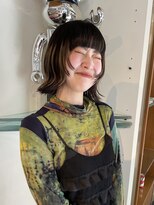 ペレ アネックス 大阪梅田茶屋町店(PELE ANNEX)&nbsp;ミディアムヘア/デザインカラー/フェイスフレーミング/梅田