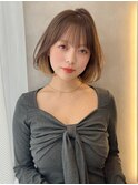 ハイレイヤー/ミディアム・ボブ/20代/30代/顔周り・フェイス