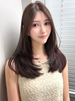 ボタン ハカタ(VOTAN hakata) ◎ 暗めカラー/前髪/顔まわりカット/ブラウンベージュ/博多 ◎