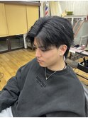 MEN’S HAIR/サーフカール/刈り上げセンターパート/印西