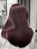 【初回来店限定】カット+ブリーチなしダブルカラー+トリートメント
