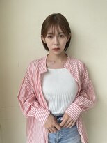 ハピネス 王寺店(Happiness)&nbsp;丸くならない切りっぱなしボブ　奈良王寺