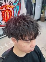 リルジー 大宮店(LIL.G)&nbsp;波巻きツイストスパイラル/リバースセンターパート[大宮/理容室]