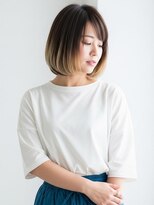 グランドール 下曽根店(Grandoll) 透明感グラデーションボブ【下曽根駅】