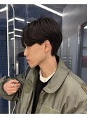 センターパート/ニュアンスパーマ/ダウンバング/藤沢美容院
